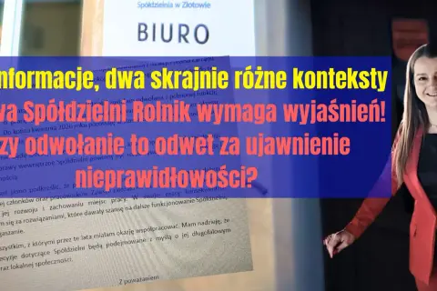 Informacje o spółdzielni Rolnik w Złotowie. Gdzie zgłosić nieprawidłowości w spółdzielni mieszkaniowej?