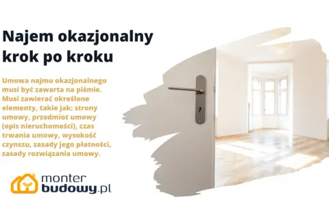 Najem okazjonalny krok po kroku. Umowa najmu okazjonalnego musi być zawarta na piśmie. Kluczowe elementy umowy najmu okazjonalnego.