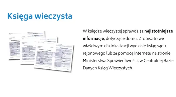 Księga wieczysta zawiera kluczowe informacje o mieszkaniu, które warto sprawdzić przed zakupem z rynku wtórnego.