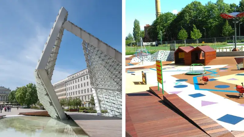 różnice budynek budowla obiekt małej architektury