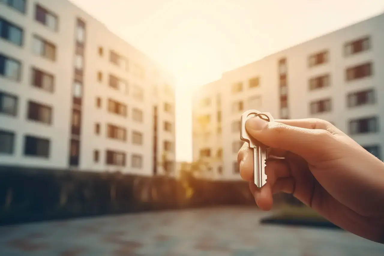 Klucz do nowego mieszkania. Rozpoczyna się nowy etap, czas na renting a flat.
