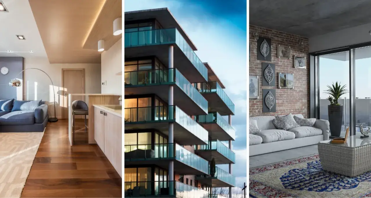 Nowoczesne wnętrza i budynek mieszkalny. Szukasz idealnego miejsca do życia? Sprawdź ofertę rent flat Poland!